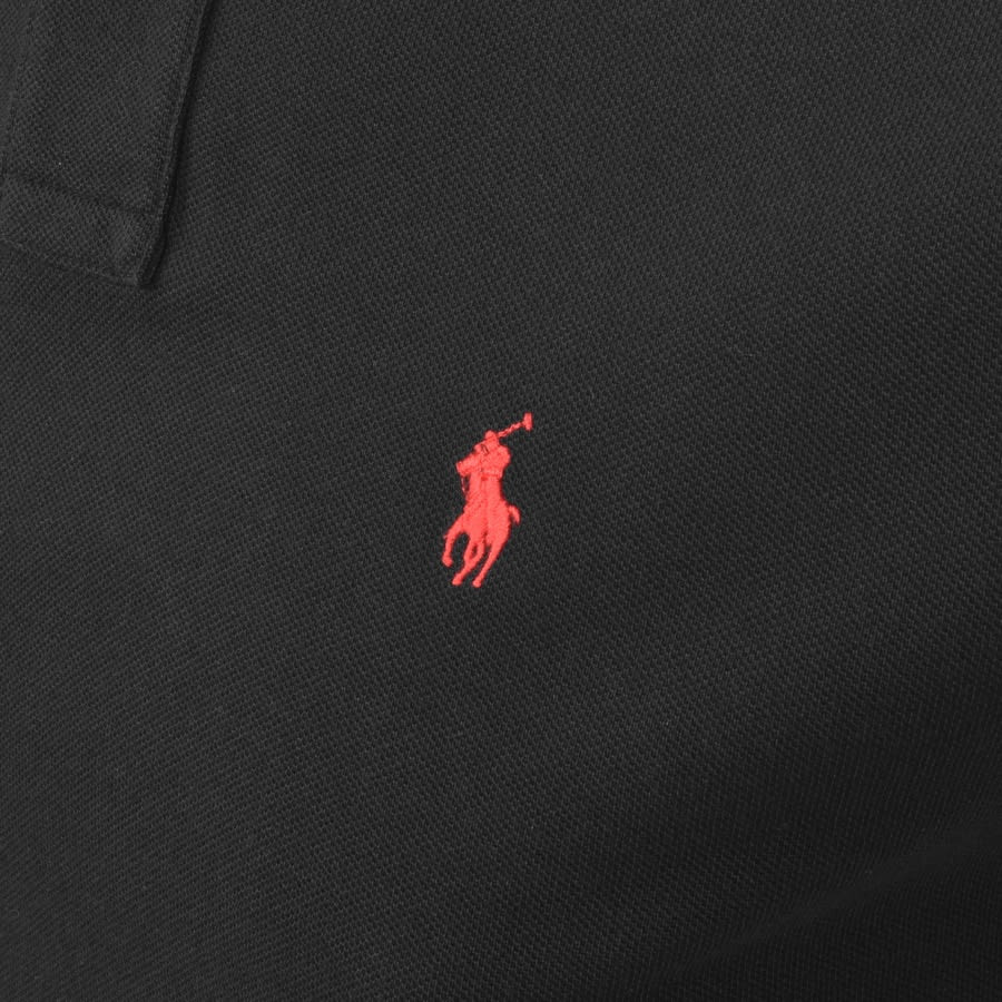 Alternative Image for ProductRalph Lauren Basic Mesh Polo T Shirt Black3